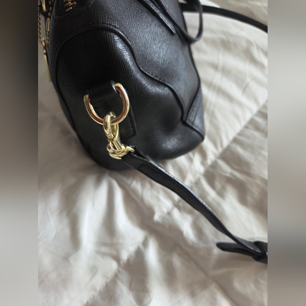 Coach Black Leather Women's Bag - Picture 6 of 7
